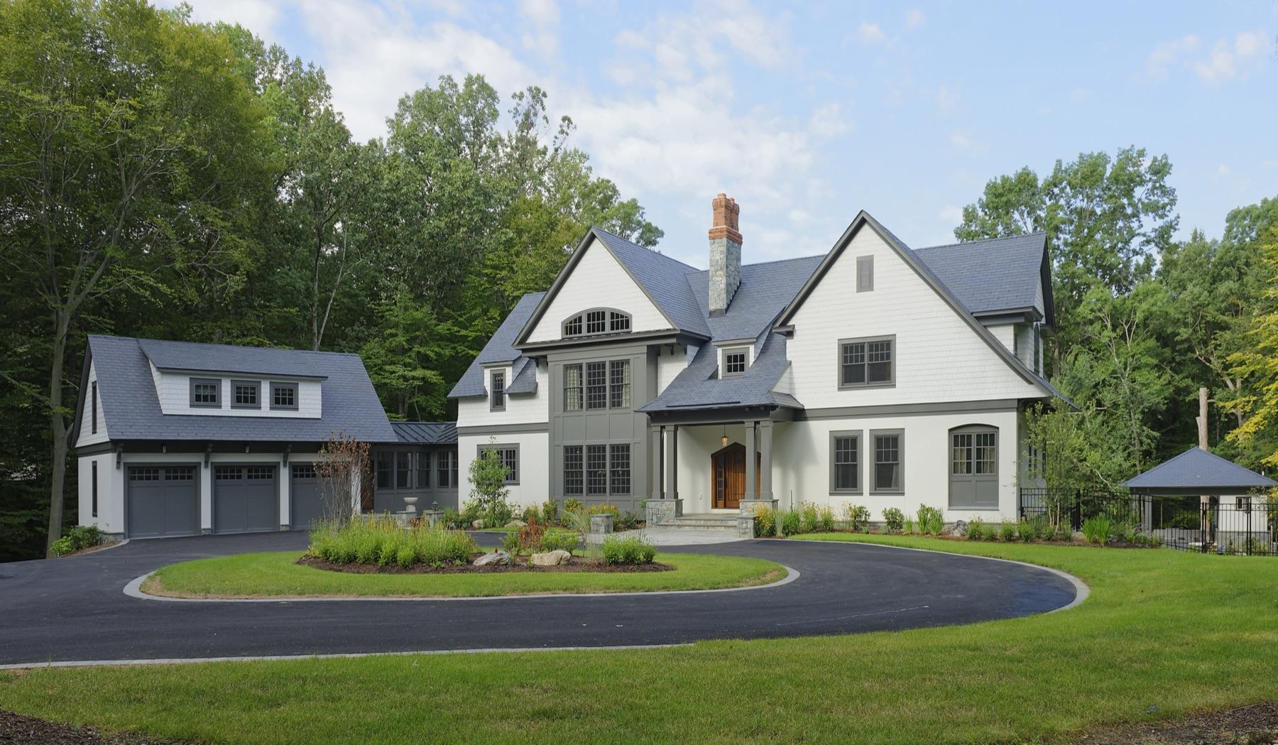 Gabled Custom Home — Custom Home in McLean, VA